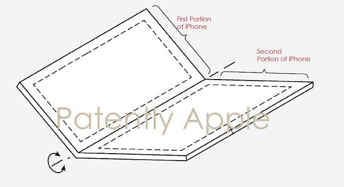 iphone plegable patente