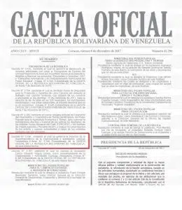 Petro de Venezuela y decreto