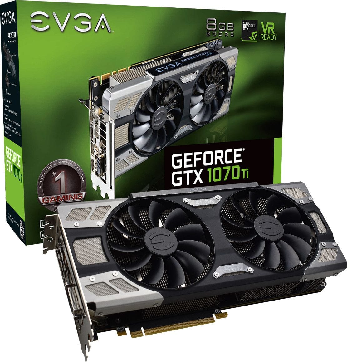 EVGA GTX 1070 Ti FTW Ultra Silent 1