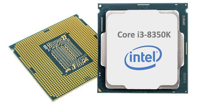 Intel Core i3 8350K