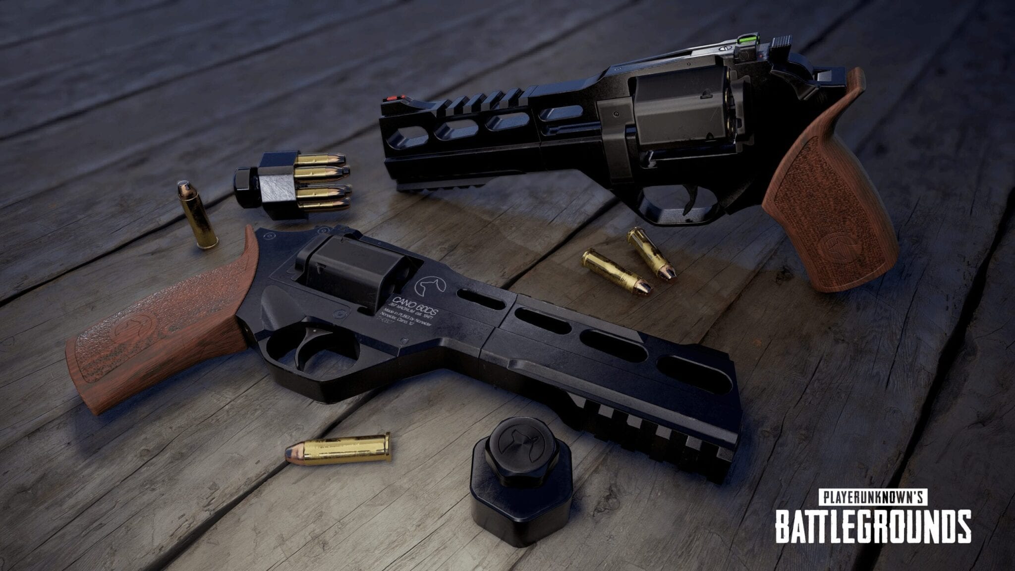 PlayerUnknown’s Battlegrounds revolver scaled