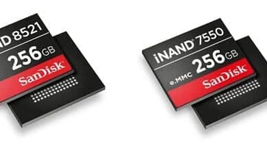 SanDisk iNAND 7750 iNAND 8521