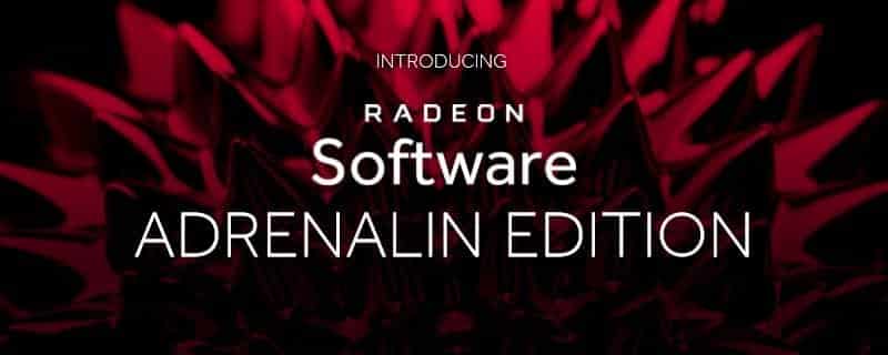 amd radeon software adrenalin edition driver