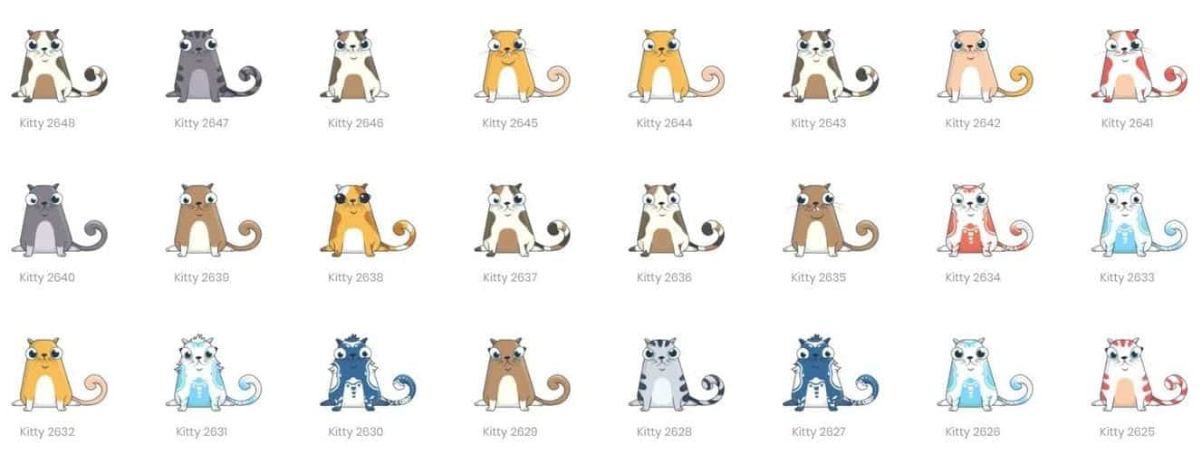 cryptokitties ethereum juego