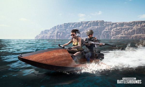 playerunknowns battlegrounds moto de agua aquarail