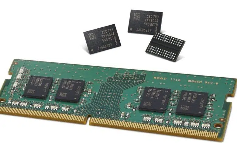 samsung dram 8gb 10nm
