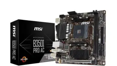 MSI B350I Pro AC amd ryzen