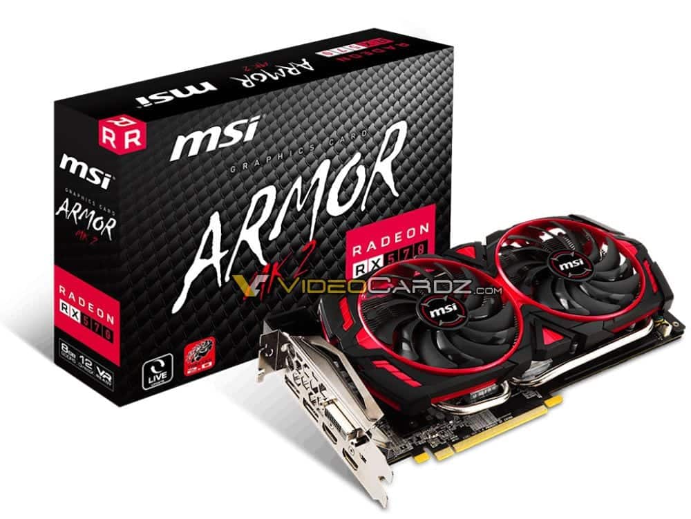 MSI Radeon RX 570 Armor MK2