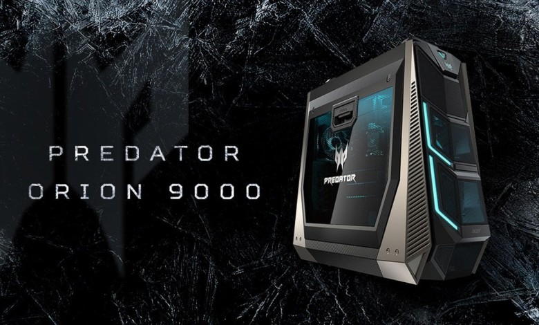 acer predator orion 9000 intel skylake x 2
