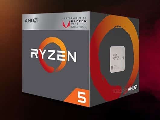 amd ryzen apu raven ridge caja