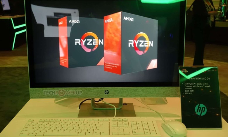 amd ryzen hp aio