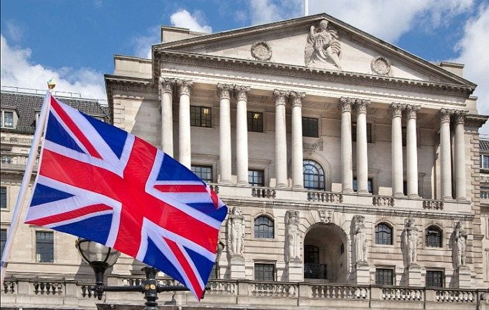 banco inglaterra blockchain bitcoin