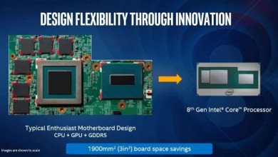 intel coffee lake amd rx vega m 5