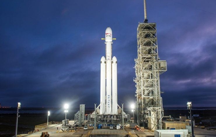 falcon heavy spacex
