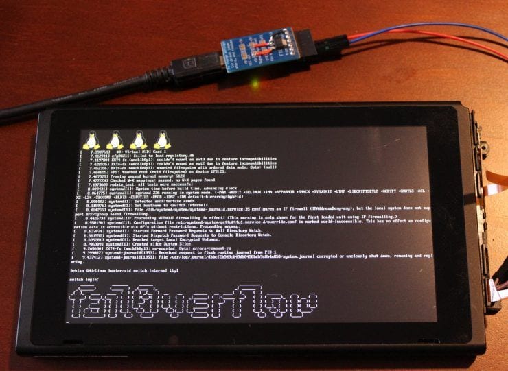 nintendo switch linux