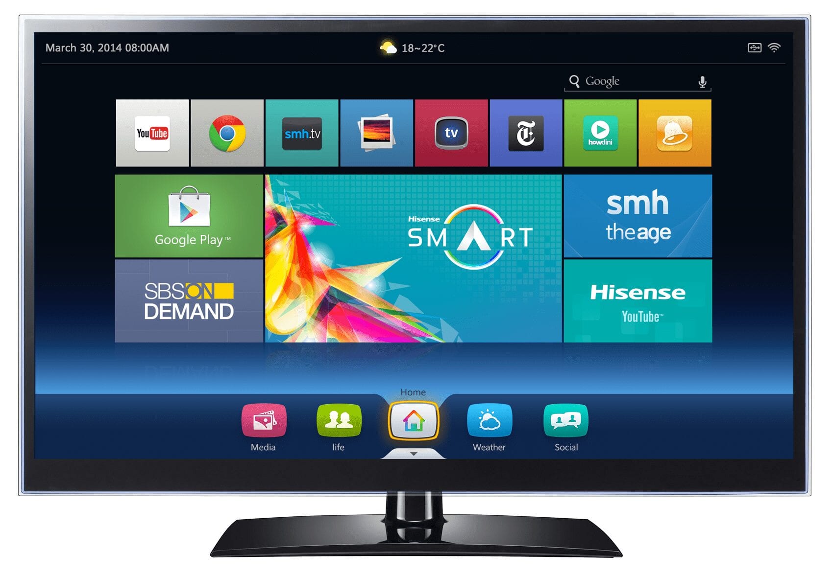 smarttv television