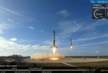 spacex falcon heavy cohetes laterales