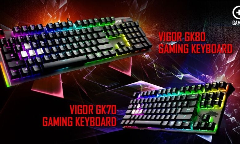 MSI VIGOR GK80 GK70 Gaming