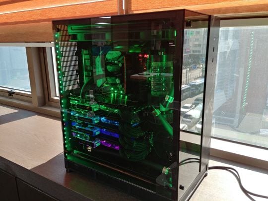 jooyeon technology corea del sur nvidia criptomonedas bitcoin gold zcash verge