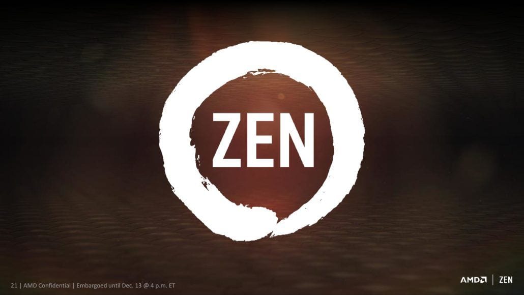 AMD RYZEN ZEN CPU ZEN