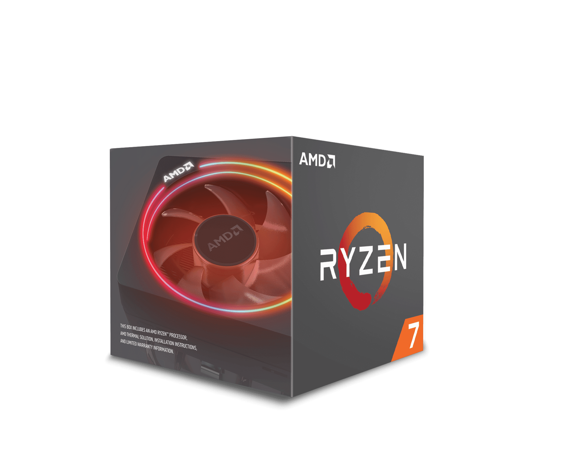 AMD RYZEN7 2700X PRISM RGHT