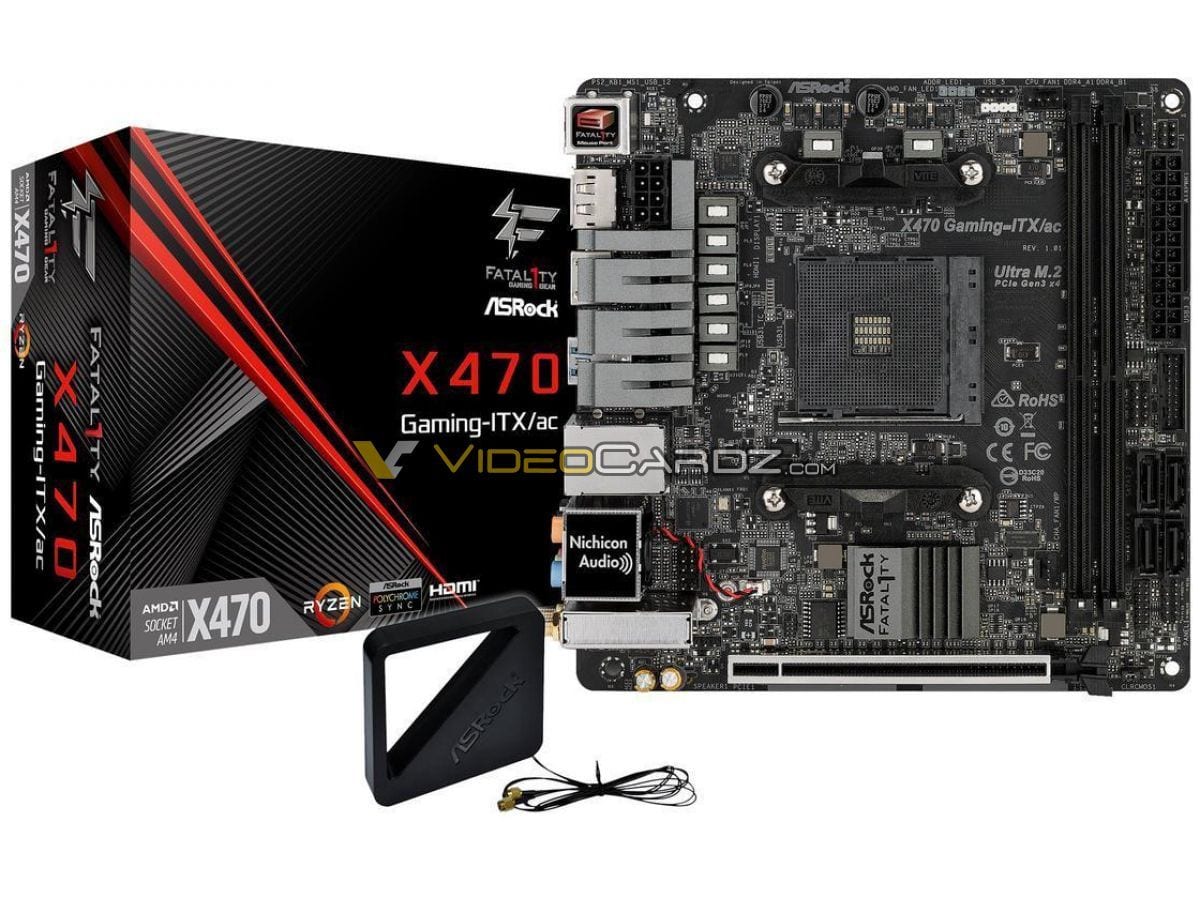ASROCK X470 Fatal1ty Gaming ITXac 1
