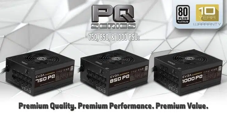 EVGA PQ 80plus platinium