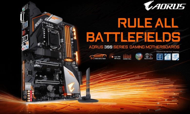 GIGABYTE lanza las placas base de la serie H370 y B360 AORUS GAMING WIFI