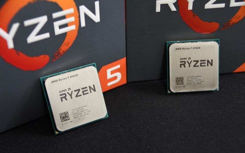 amd ryzen 2600x 2700x