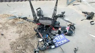 dron accidente rusia