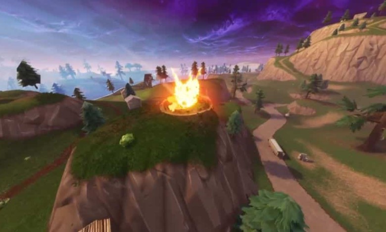 fortnite impacto meteorito