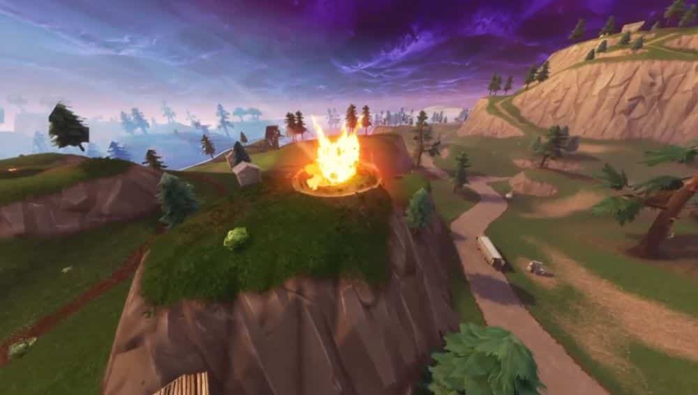 fortnite impacto meteorito
