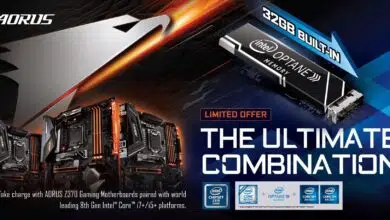 gigabyte aorus intel optane placa base