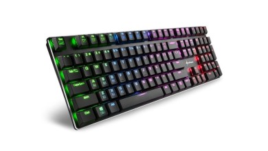 sharkoon PureWriter RGB US angled