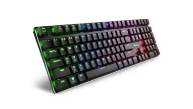 sharkoon PureWriter RGB US angled