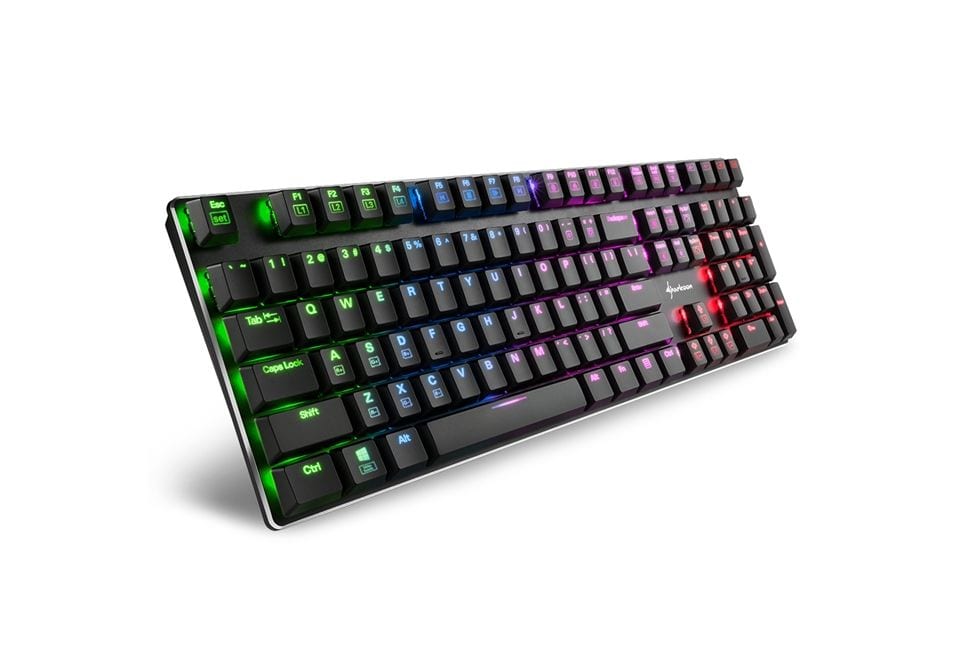 sharkoon PureWriter RGB US angled