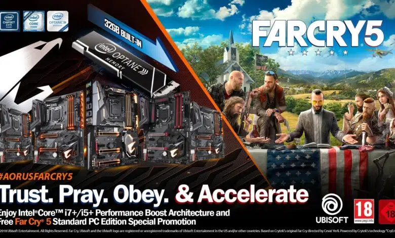 Gigabyte Intel Core i7 i5 farcry 5