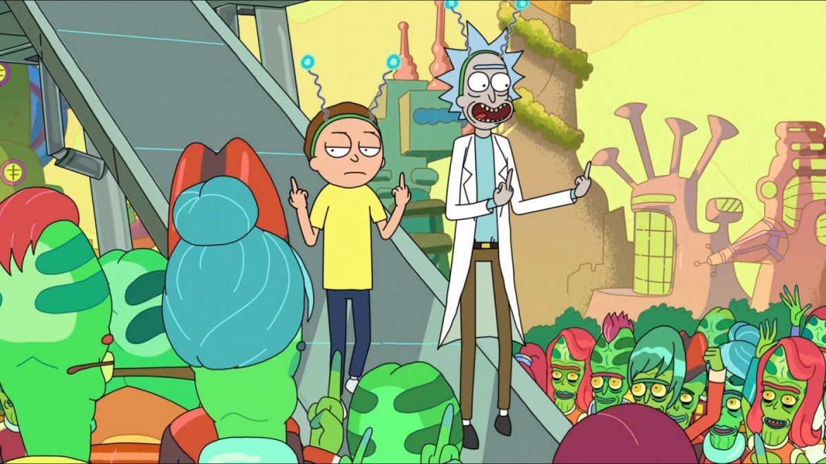 rick and morty serie
