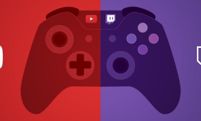 youtube twitch gaming streaming