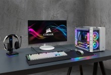 CRYSTAL SERIES 280X RGB MICRO ATX CASE — WHITE 1