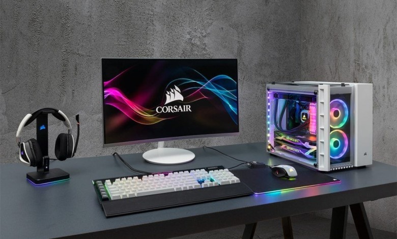 CRYSTAL SERIES 280X RGB MICRO ATX CASE — WHITE 1