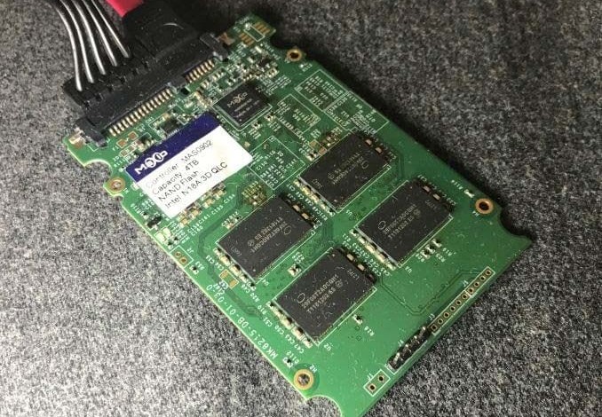 Intel QLC NAND maxio ssd