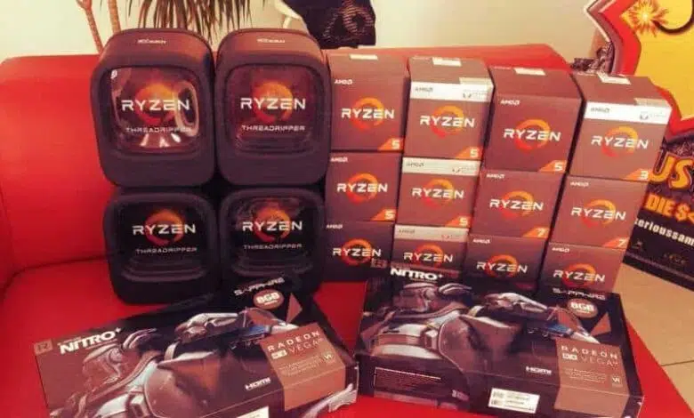 amd ryzen vega polaris hardware videojuegos