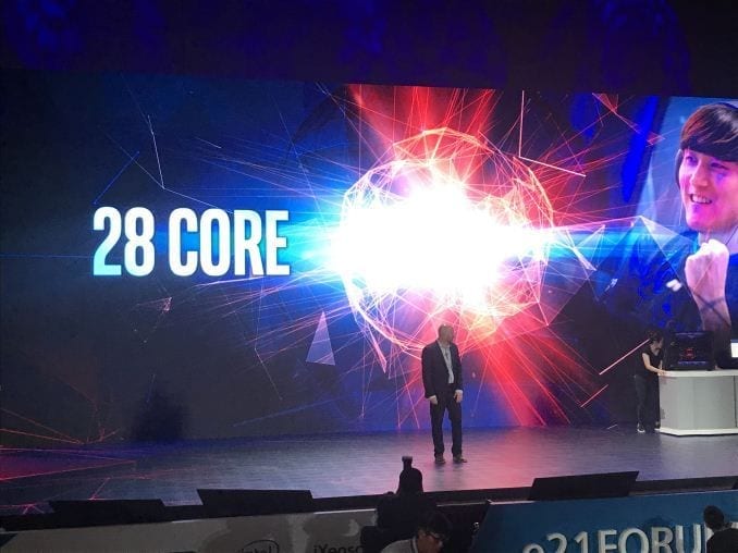 intel 28 nucleos
