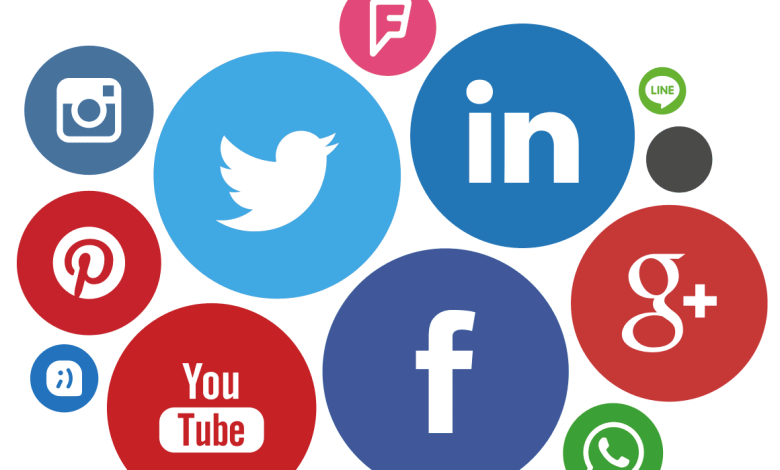 redes sociales twitter facebook internet