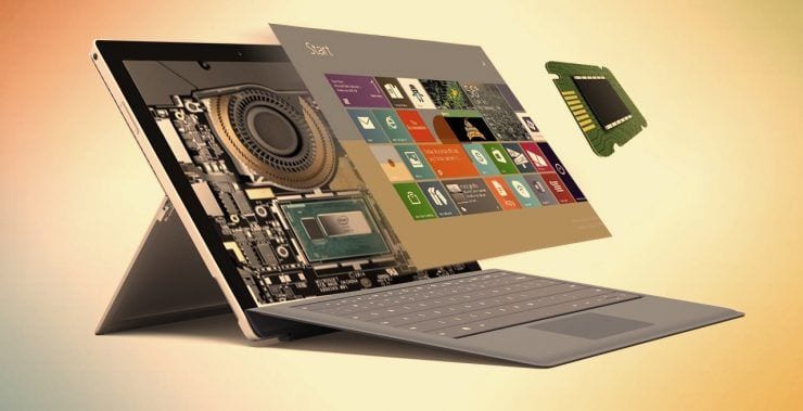 Microsoft surface intel