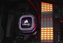 RL Corsair H100i PRO 13