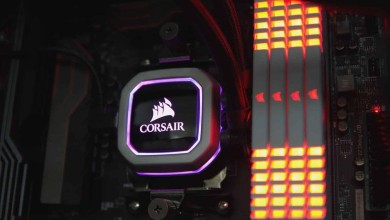RL Corsair H100i PRO 13