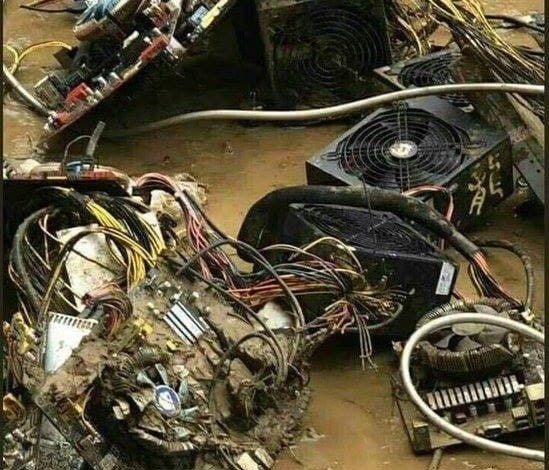bitcoin china granja inundacion 1