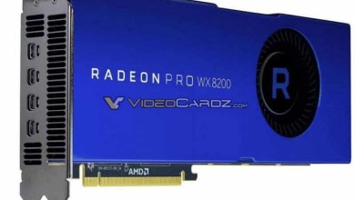 amd radeon Pro WX 8200